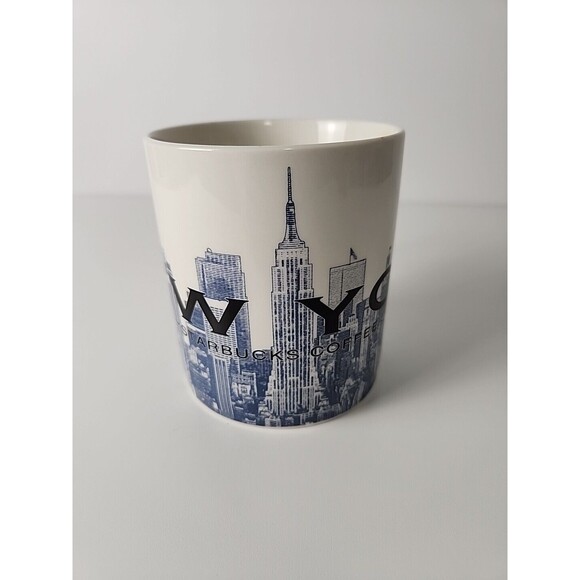 Starbucks New York Skyline Barista Series One The Big Apple Coffee Mug Cup 2002 - Picture 2 of 10